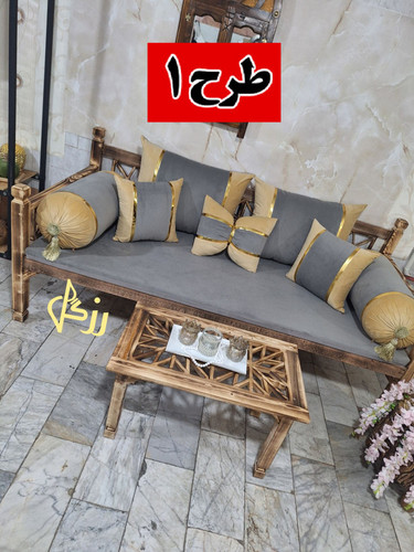 ست 8تکه شاه نشین،از جنس مخمل کالیفرنیا
