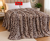 پتو ژلهای وارداتی دو نفره طرح پوستی ابعاد ۲۲۰ در ۲ (مدل سوپر سافت
