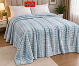پتو ژلهای وارداتی دو نفره طرح پوستی ابعاد ۲۲۰ در ۲ (مدل سوپر سافت
